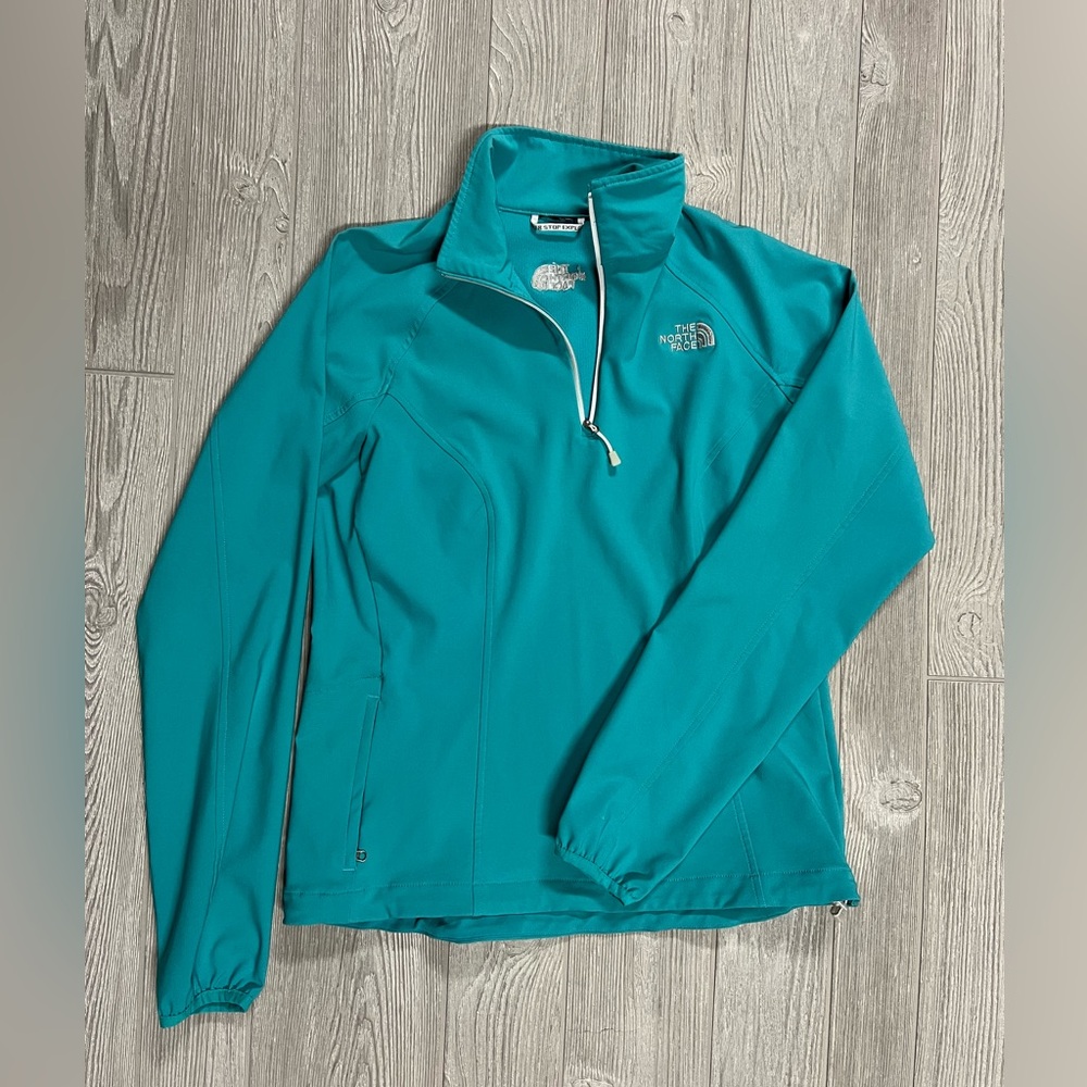 Women’s North Face Teal Quarter Zip Jacket (No size tag-I think it’s a Medium)